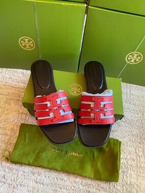 Tory Burch Ines Cage Slide Sandals